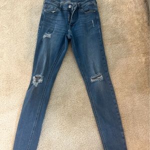 old navy rockstar jeans